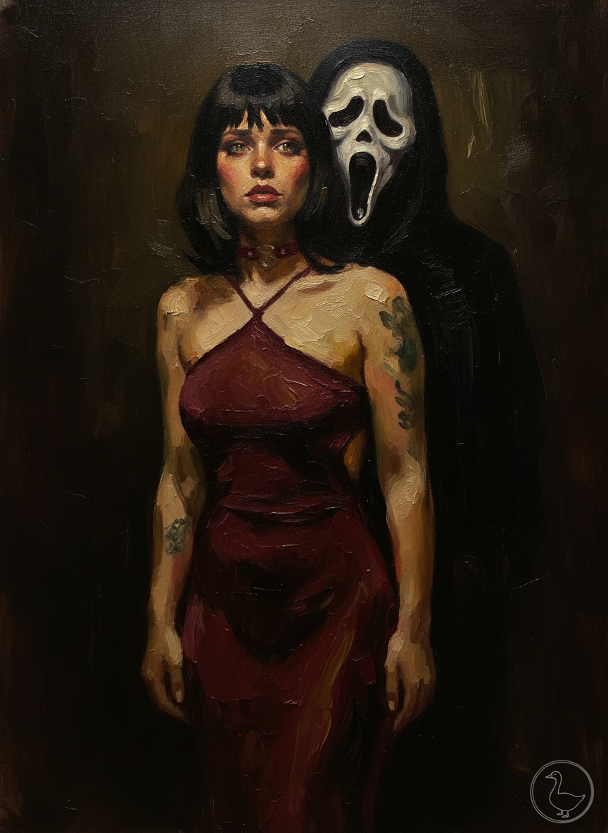 Estudio Ghostface — El Lienzo del Ganso · Lámina Nº2025