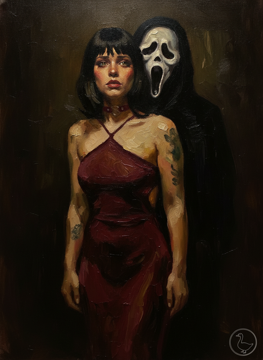 Estudio Ghostface — El Lienzo del Ganso · Lámina Nº2025
