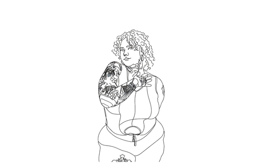 Terciopelo y Palmas Nº1340 — Arte de Línea