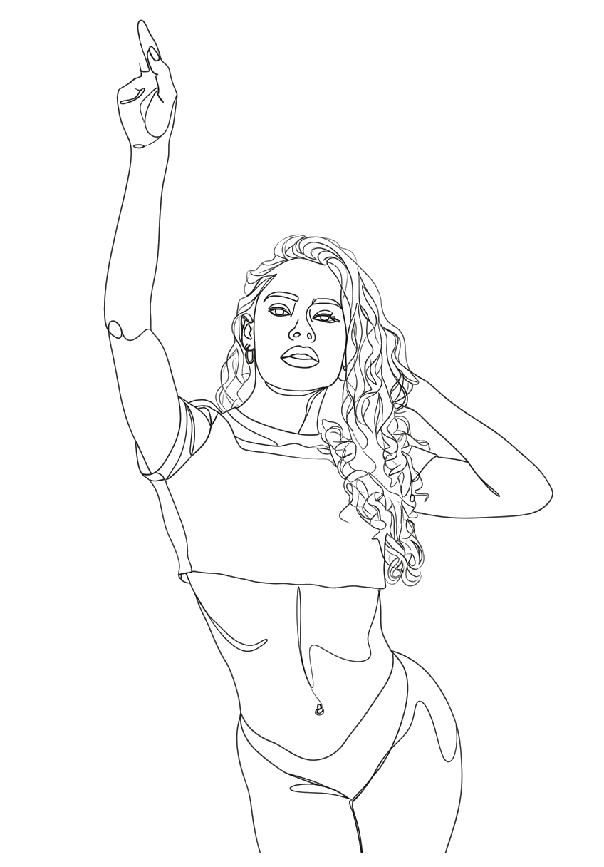 Rosa Encaje Nº1309 — Arte de Línea