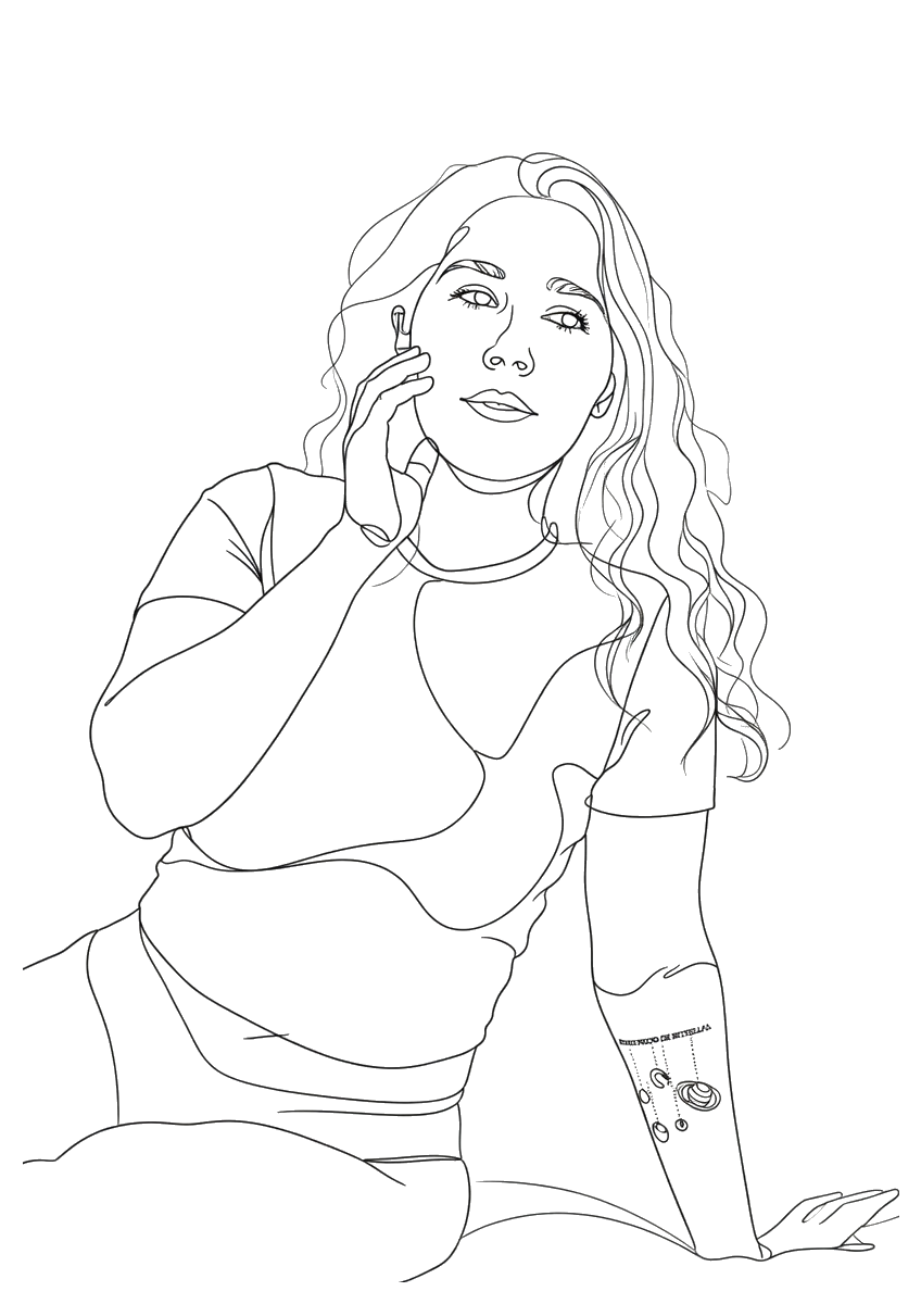 Luz Lateral Nº1266 — Arte de Línea